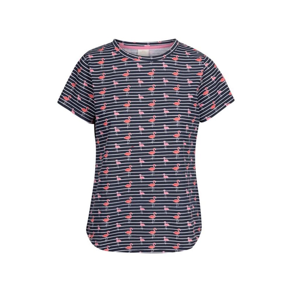 Trespass Womens/Ladies Cara Flamingo Casual Top / Navy